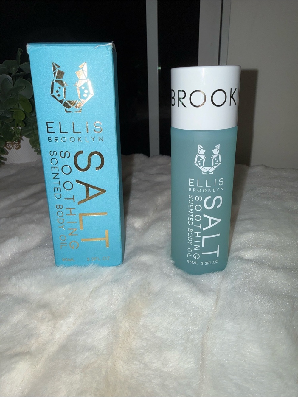 NWT - Ellis Brooklyn Salt Soothing Scented Body Oil - Aqua - Size 95ml
